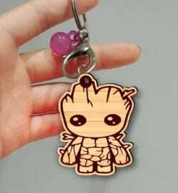 Keychains laser cut and engraved