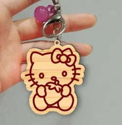 Keychains laser cut and engraved
