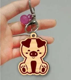 Keychains laser cut and engraved