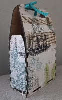Gift box covered size 240x145x70