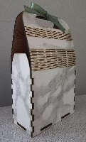 Gift box covered size 170x100x50