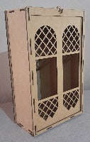 Laser Cut Wine Box double 350x210x110 design 1