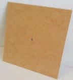 Clock Blank - Square 250x3mm(ALL SIZES IN MILLIMETERS)