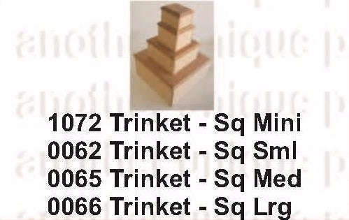 Trinket - Sq Sml 75x75x60(ALL SIZES IN MILLIMETERS)