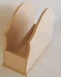 Serviette Stand - Gable 190x80x155(ALL SIZES IN MILLIMETERS)