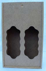 Wine Box double 340 x 210 x 110 lid cut out or plain