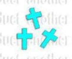 Cross mini 20x30x3mm/10