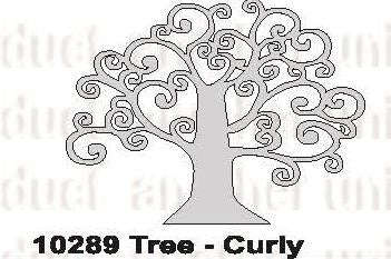 Tree Curly 155x150x3mm