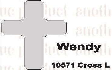 Cross L - Wendy 50x70x3mm