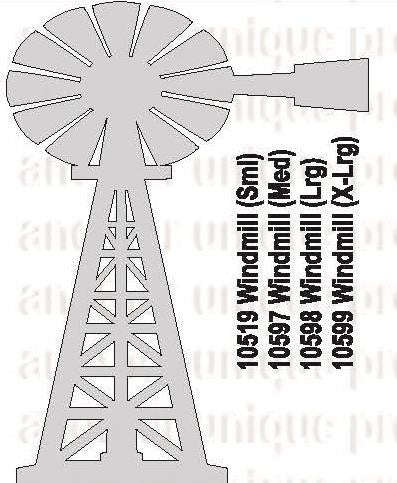 Windmill 200x115x3mm