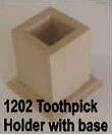 Toothpick Holder + Base 45x45x55 - all sizes in millimeters