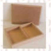 Card Box - 2 Pack (no div) 165x115x35(ALL SIZES IN MILLIMETERS)