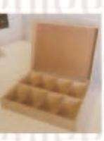 Tea Box - 8 Div 280x215x70(ALL SIZES IN MILLIMETERS)