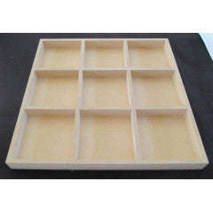 Scrapbook Printers Tray 9-div 265x265x20