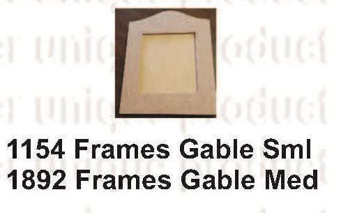 Frames Gable 225x160 MOSAIC(ALL SIZES IN MILLIMETERS)