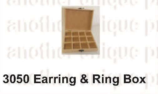 Earring & Ring Box 205x165x40