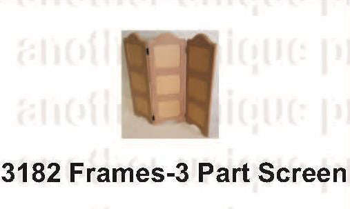 Frames 3 Part Photo Screen400x420- all in millimeters
