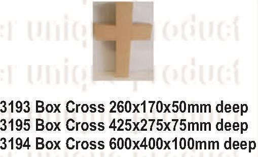 Cross Box  lrg 600/ 50mm600x400/100- all in millimeters