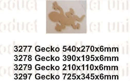 Gecko - LARGE 540x270x6 (2066)