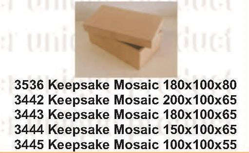 Keepsake Mosaic SQ 100x100x55