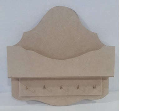 Key Rack (5) Mail Holder 250x40x250mm