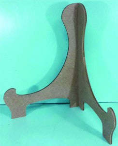 PLATE STAND TRIANGLE X LRG 220 x 220 x 300mm