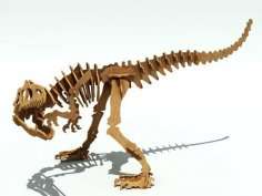3D wooden Allosaurus Dinosaur  model- puzzle-in 6mm