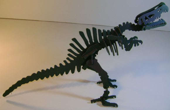 3D wooden Spinosaurus - model- puzzle-in 3mm