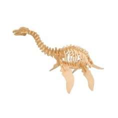 3D wooden Plesiosaurus- model- puzzle-in 3mm