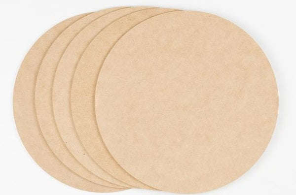 Placemats mdf yellow, dark brown or white