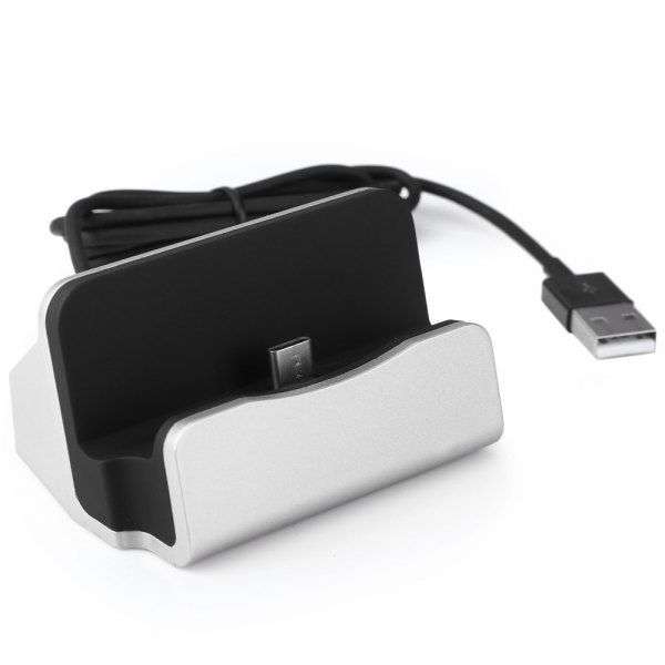 Charge & Sync Docks - Type C - Silver