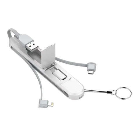3in1 3.8A Fast Charging Micro Usb/Type-C/Iphone Android - Open Box