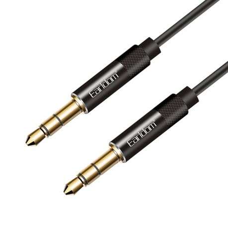 EARLDOM - ET-AUX10 - High Quality 3.5MM AUX To AUX Audio Cable - 2M - Black