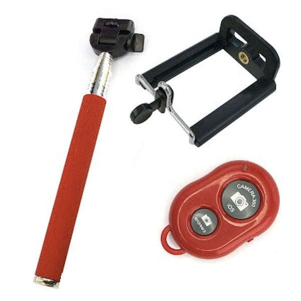 Selfie Stick With Bluetooth Remote