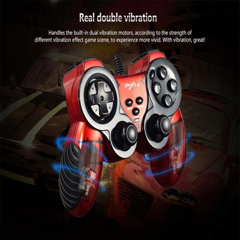 PXN 2901 Double Shock Wired Gamepad Controller