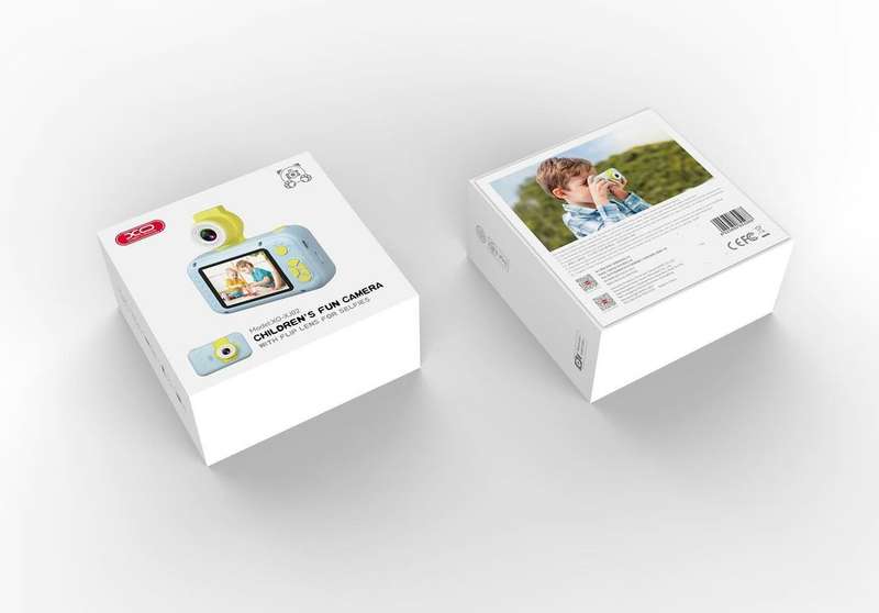 XO XJ02 Children Kids Fun Camera with Flip Lens For Selfies
