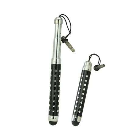 Retractable Stylus Pen - Black