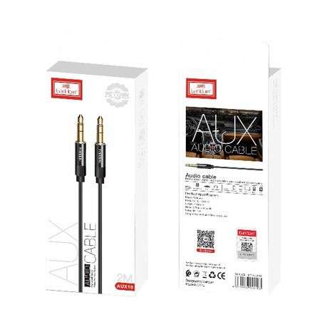 EARLDOM - ET-AUX10 - High Quality 3.5MM AUX To AUX Audio Cable - 2M - Black