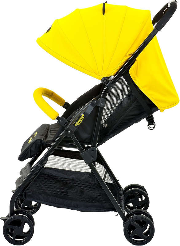 KidsEmbrace Batman Lightweight Compact Stroller, DC Comics Collapsable Stroller with Canopy, Yell...