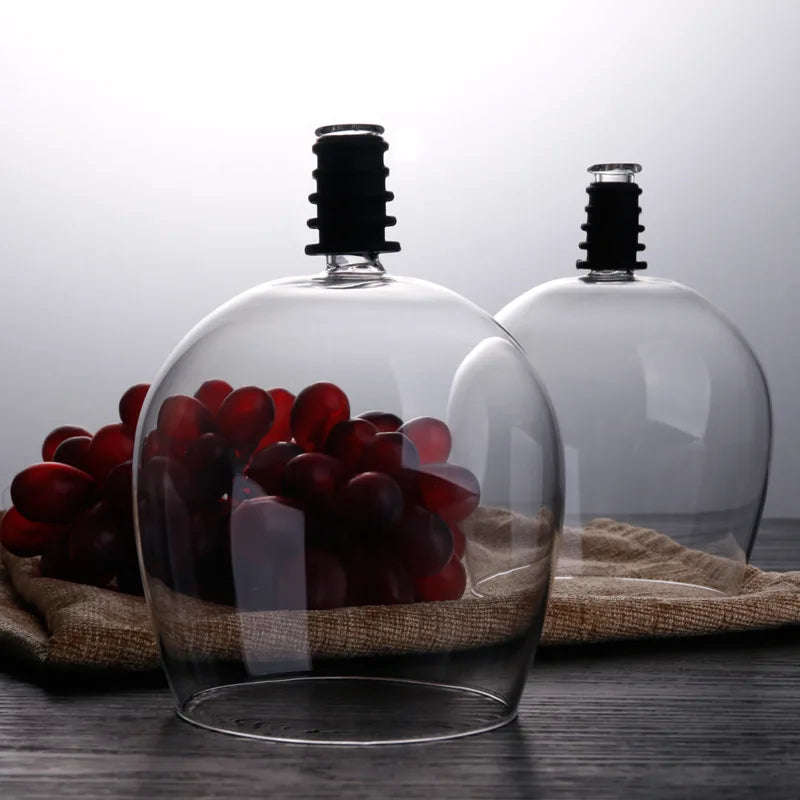 Wine Bottle Glass Topper - Drink Directly From the Bottle