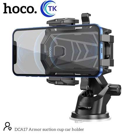 Hoco DCA17 Suction Cup Armor Car Smart Phone Holder