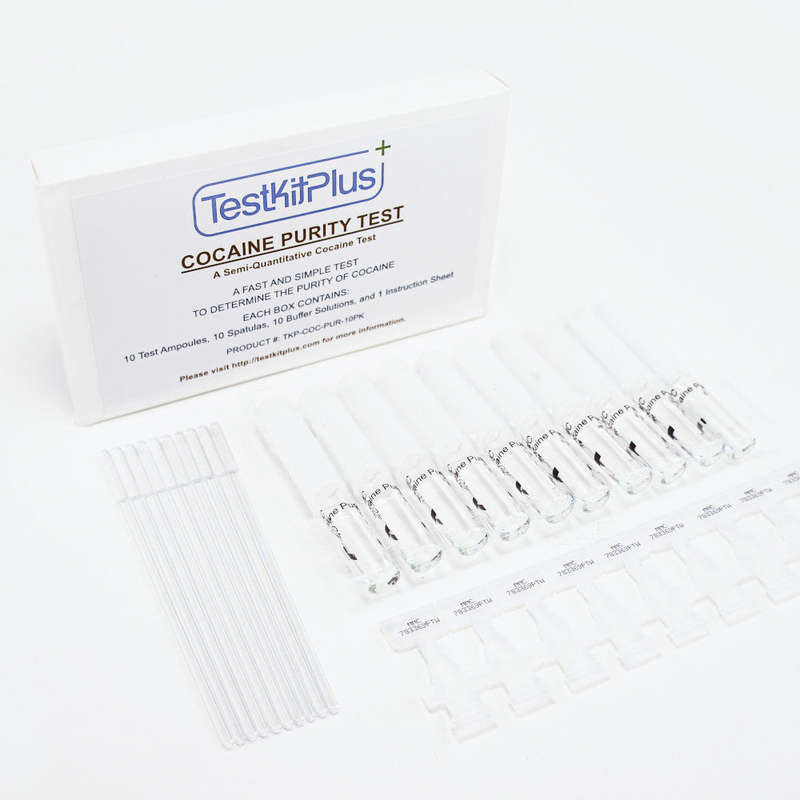 Test Kit Plus Cocaine Purity Test Kit