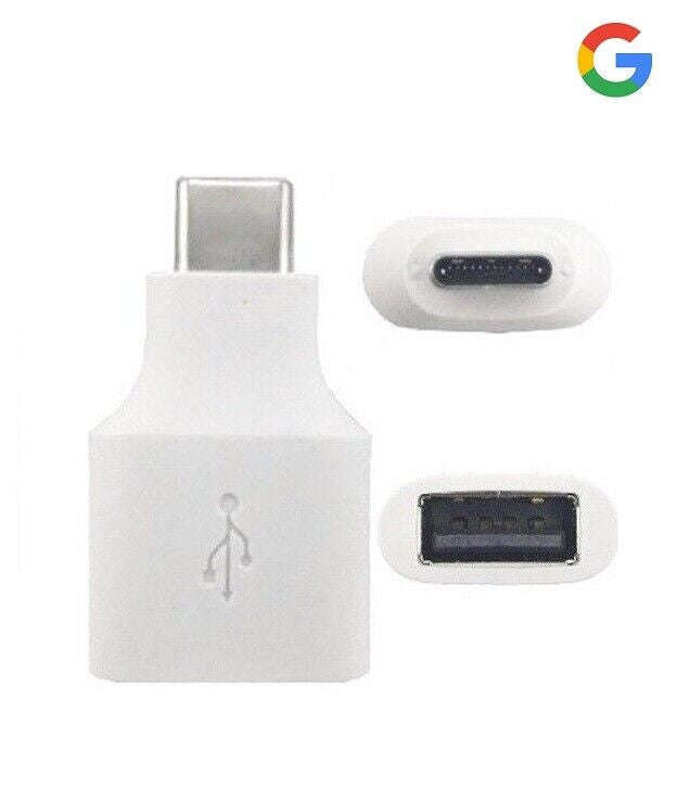 Genuine Google Pixel Female USB To Type-C Male OTG Adapter Converter