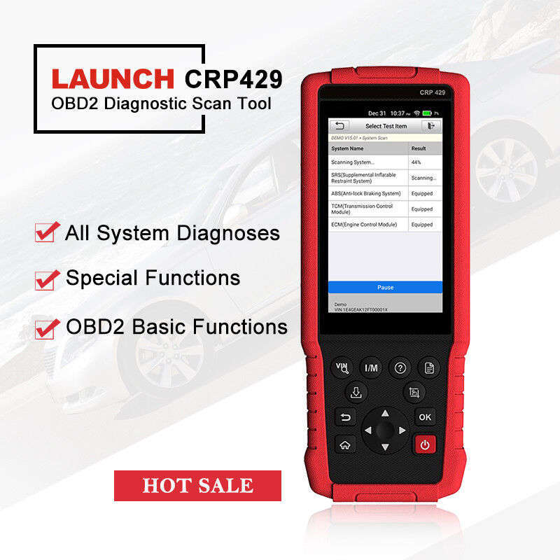Launch CRP 429 Full System Diagnostic & IMMO Programmer Machine