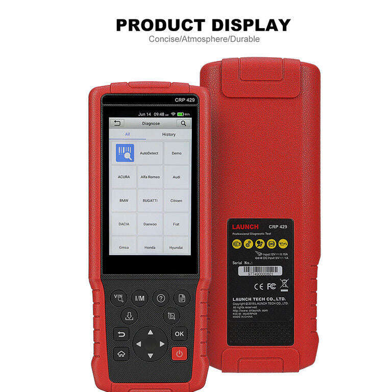 Launch CRP 429 Full System Diagnostic & IMMO Programmer Machine