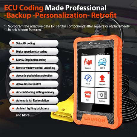 Launch Elite Bidirectional Full System All Resets Scan Tool for VW Audi - Parallel import