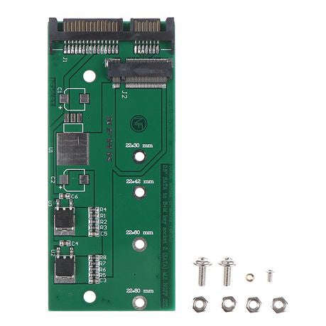 Techme M2 SATA Adapter SATA III to M.2 (NGFF) SSD Converter For NGFF SSD 2242 2260 2280 Card Adapter