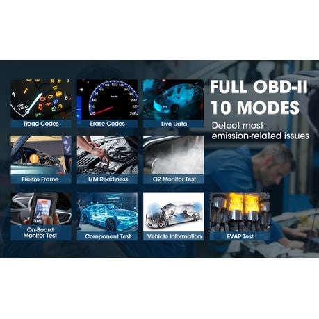 LAUNCH Creader Elite 300 Diagnostic Scan Tool with Full OBD2 Functions