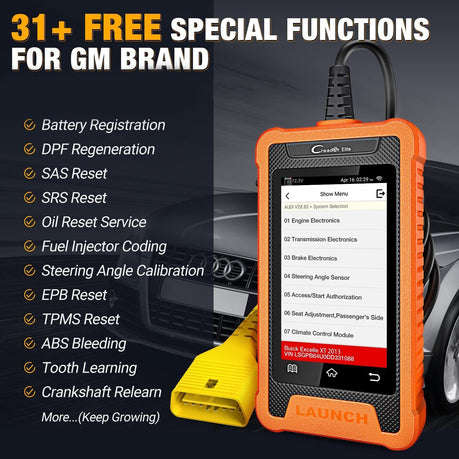 LAUNCH Creader Elite GM Bidirectional Scan Tool (Parallel Import)