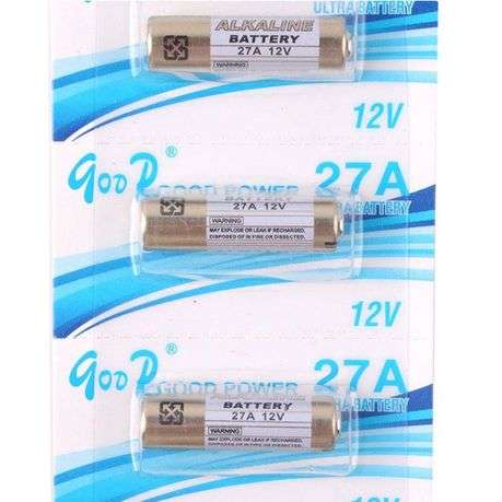 Goop 27A Super Alkaline 12V Battery - Pack of 5